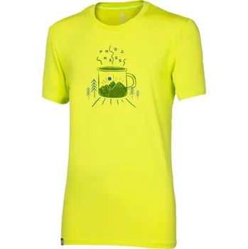 Pánské tričko Triko krátké pánské Progress PIONEER MUG, sv. zelené Velikost: XL