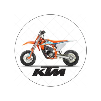 Jedlá dekorace na dort KTM, VARIANTA Jedlý papír 1604