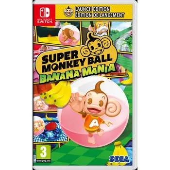 Hra pro Nintendo Super Monkey Ball Banana Mania Launch Edition (Switch) - 010086770247