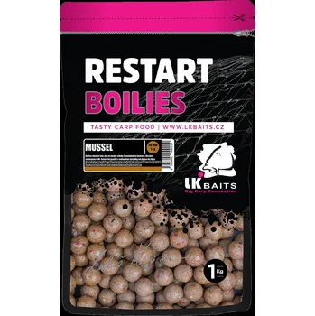 Boilies LK Baits ReStart Boilies Mussel 18 mm, 250g