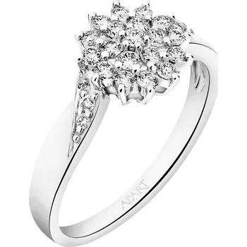 Prsten Prsten z bílého zlata s diamanty - 0,40 ct - ryzost 585 - 109.318