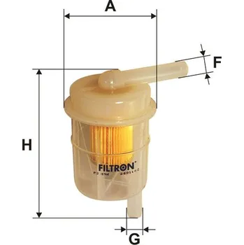 Filtr do auta Palivový filtr Filtron PS 846