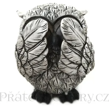 Sova Sovička soška Nevidím