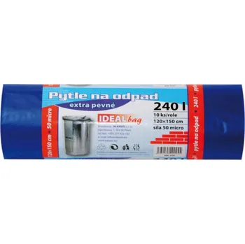 Pytle na odpadky Nohel Garden Pytel na odpad extra pevný modrý 240 l 10 ks