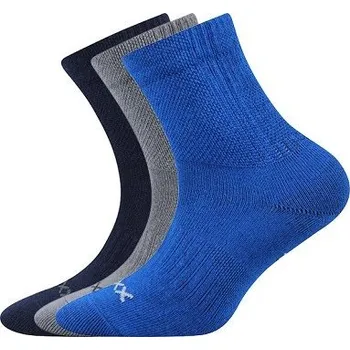 Dětské sportovní ponožky VoXX REGULARIK - balení 3 páry 23-25 (35-38) mix kluk