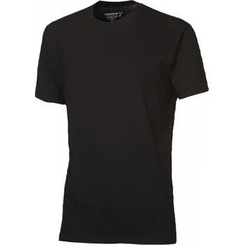 Pánské tričko Triko krátké pánské Progress ORIGINAL BAMBUS, černé Velikost: 3XL