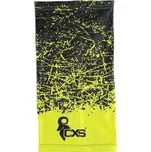 CXS LORY šátek multifunkční černo žlutý 23 x 45 cm