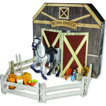 Figurka Wiky Kůň s doplňky - Royal Breeds Druh: Šedý