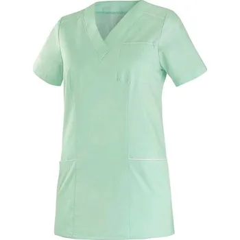 Zdravotnický oděv Canis CXS Halena CXS TARA, dámská, zelená s bílými doplňky 115009450160 60 Zelená/bílá