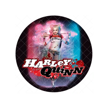 Přisada na vaření a pečení HARLEY QUINN 2, VARIANTA Jedlý papír 1593