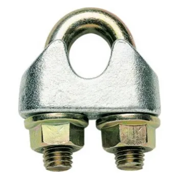 Horolezectví Svorka lanová s třmenem 19mm, DIN 1142, Zn.