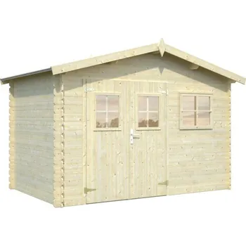 Zahradní domek Zahradní srubový domek 19 mm ECO LATINA 320X205 (Zahradní domek se stěnovicí 19 mm )