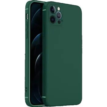 Silikonový kryt pro iPhone 14 Pro - Tmavě zelený