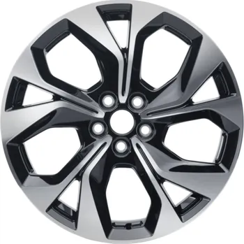 Alu kolo Kolo z lehké slitiny 19" Provedení s 5 x 2 paprsky, Liquid Ebony