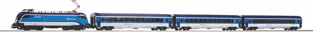 Piko Startovací sada Osobní vlak Taurus Railjet IC ČD VI - 57179