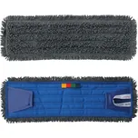 Mop se záložkami STANDARD, z mikrovlákna, 40 cm, šedý