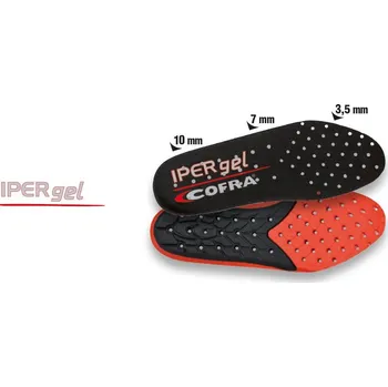 Pracovní obuv Stélka Cofra IPER GEL Velikost boty: 46