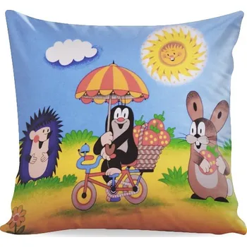 Bytový textil Matějovský Povláček 40/40 KRTEK A JAHŮDKY velikost: povlak s potiskem 40/40