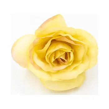 umělá květina Růže 011 žlutá