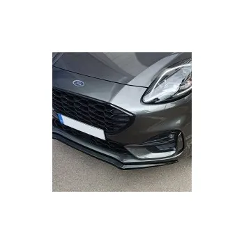 Tuning Dynamik Style přední spoiler pod nárazník (ABS lesklý plast) Ford Puma ST-Line -- od roku výroby 2019-