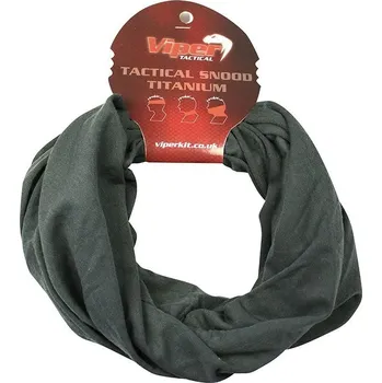 Šátek Viper® Šátek SNOOD taktický multifunkční TITANIUM ŠEDÝ