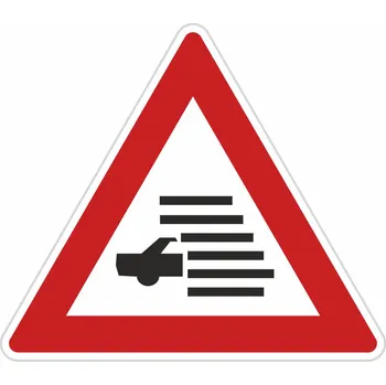 Dopravní značka Dopravní značka A26, Mlha Dopravní značka 700 mm trojúhelník