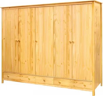 Šatní skříň IDEA nábytek Torino 231 masiv/borovice