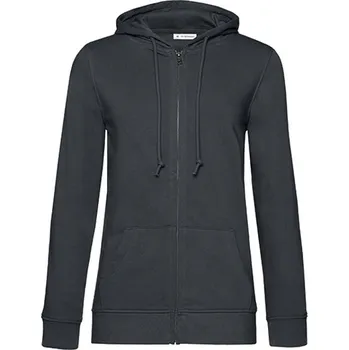 Dámská mikina B&amp;C Dámská mikina na zip WW36B Asphalt XS