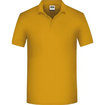 James&amp;Nicholson Pánská polokošile JN874 Gold Yellow 3XL