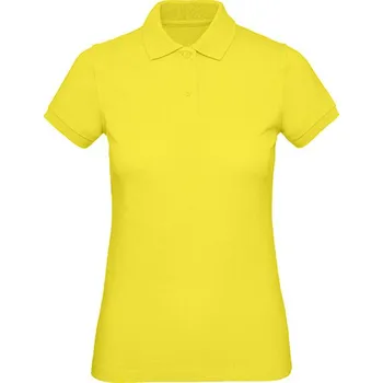 Dámská košile B&C Dámská polokošile PW440 Solar Yellow L