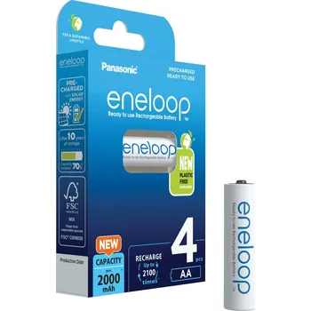 Panasonic Eneloop AA HR06 3MCCE/4BE 4 ks