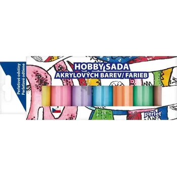 Výtvarná barva Akrylová barva Sada 7x15g Perleťové 6134