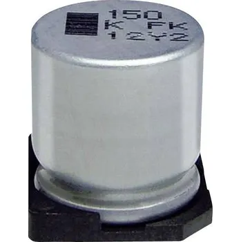 Kondenzátor SMD kondenzátor elektrolytický hliník EEEFK1H221GP, 220 µF, 50 V, 20 procent, 10 x 10,2 mm