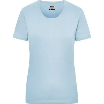 Dámské tričko James&amp;Nicholson Dámské triko JN802 Light Blue L