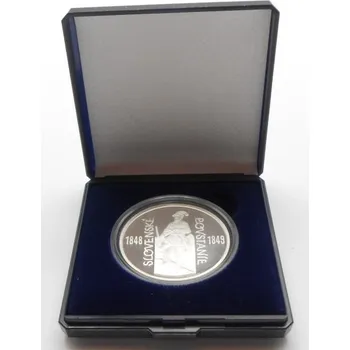 Stříbrná pamětní mince Slovenská národní rada a Slovenské povstání 1998, Proof