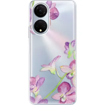 Pouzdro na mobilní telefon Odolné silikonové pouzdro iSaprio - Purple Orchid - Honor X7