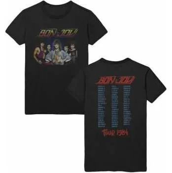 Merch Bon Jovi: Tričko Tour '84 L