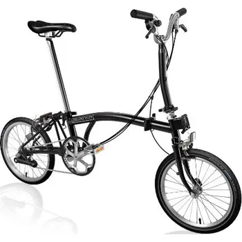 Skládací kolo Brompton M6 black + multifunkční nářadí zdarma