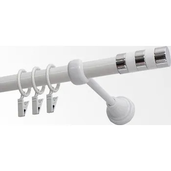 Garnýž Garnýž kovová 130 cm jednořadá 19 Sigma bílá