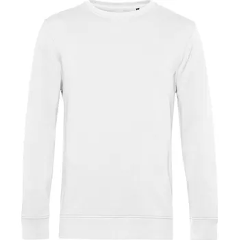 Pánské tričko B&amp;C Unisex tričko s dlouhým rukávem WU31B White 3XL