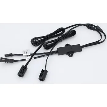 Ovladač světel Spínač IR dveřní/na máv. typ N - 2 senzory (k přisaz./zafréz.), 8mm otvor, černý