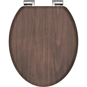 WC sedátko EISL WC prkénko MDF Soft Close Dark Wood 80193