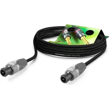Audio kabel Sommer Cable LS Kabel Meridian PVC 3,00m, Black