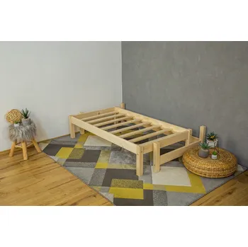 MAXIDO Podstavec s přistýlkou pod postele Maxido 200x120 přírodní