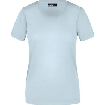 James&Nicholson Dámské triko JN901 Light Blue XL