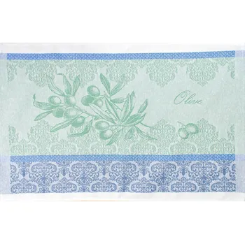 Utěrka Snový svět Zelené olivy - lněná utěrka