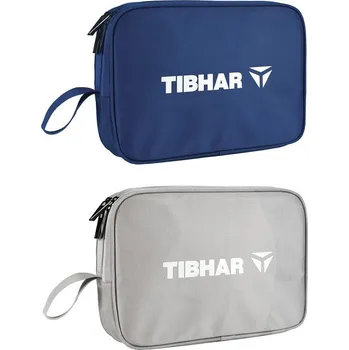 Stolní tenis TIBHAR - Hong Kong Double pouzdro Barva: Šedá, Velikost: Dvojité pouzdro