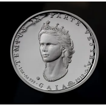 2010 - Sada 3 stříbrných medailí "Tempus in parte vestra" - Světadíly