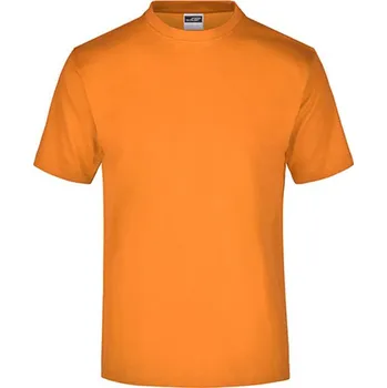 Pánské tričko James&amp;Nicholson Unisex triko JN001 Orange M