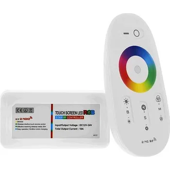 LED páska LED kontrolér TLE RGBW RF dotykový - bílý ovladač 70303120